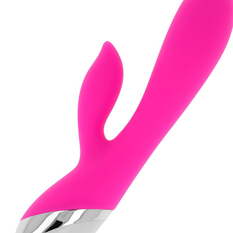 OHMAMA - VIBRADOR COM COELHO 10 MODOS DE VIBRAÇÃO 19 CM - Sexshoptuga 