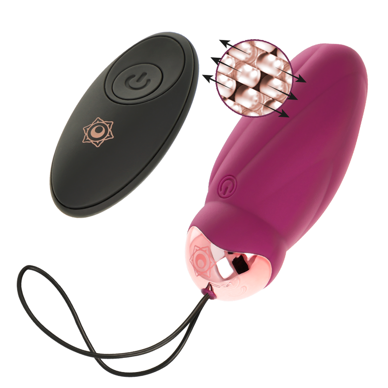 RITHUAL - SITA OVO DE CONTROLE REMOTO ROTAO DE CONTA + VIBRAO - Sexshoptuga 