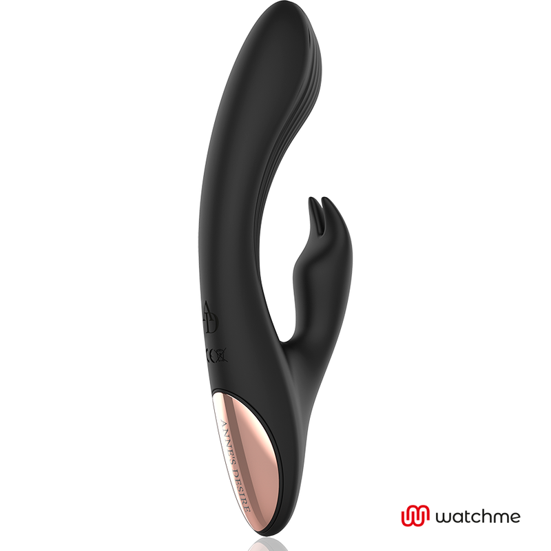 ANNE'S DESIRE - RABBIT TECNOLOGIA DE CONTROLE REMOTO WATCHME PRETO/OURO - Sexshoptuga 