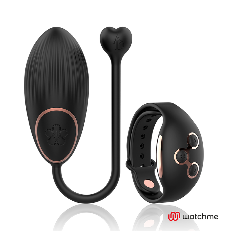 ANNE'S DESIRE - EGG TECNOLOGIA DE CONTROLE REMOTO WATCHME PRETO/OURO - Sexshoptuga  Sexshoptuga 