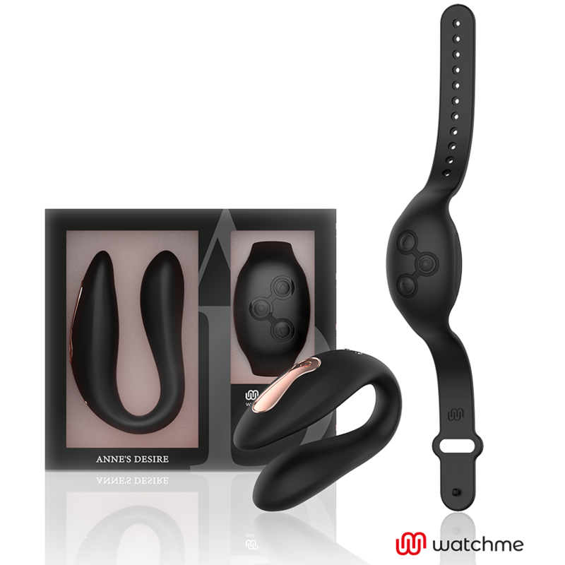 ANNE'S DESIRE - DUAL PLEASURE TECNOLOG UM WATCHME PRETO - Sexshoptuga  Sexshoptuga 