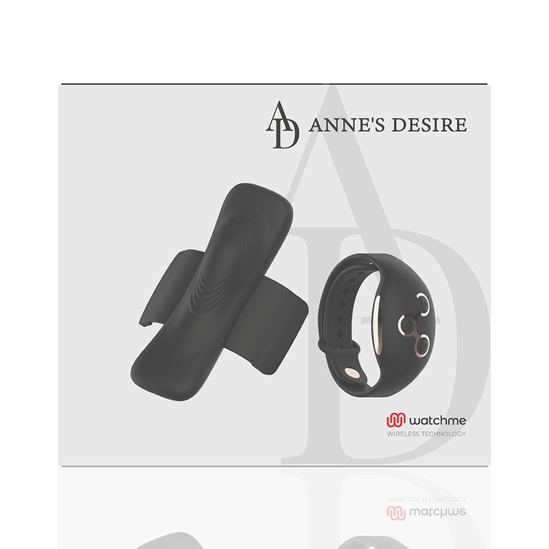 ANNE'S DESIRE - PANTY PLEASURE TECNOLOG A WATCHME PRETO/OURO - Sexshoptuga  Sexshoptuga 