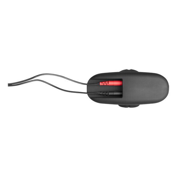 ELECTRASTIM - PLUG ANAL DE SILICONE PRETO ROCKER MÉDIO - Sexshoptuga  Sexshoptuga 