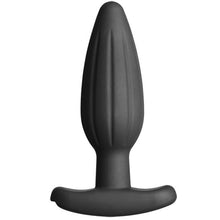 ELECTRASTIM - PLUG ANAL DE SILICONE PRETO ROCKER MÉDIO - Sexshoptuga 