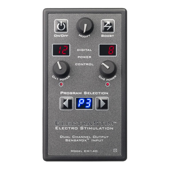 ELECTRASTIM - ESTIMULADOR SENSAVOX E-STIM - Sexshoptuga 