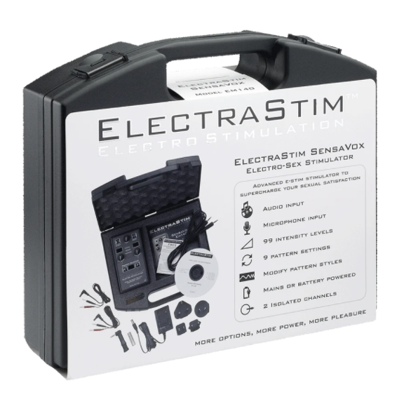 ELECTRASTIM - ESTIMULADOR SENSAVOX E-STIM - Sexshoptuga  Sexshoptuga 