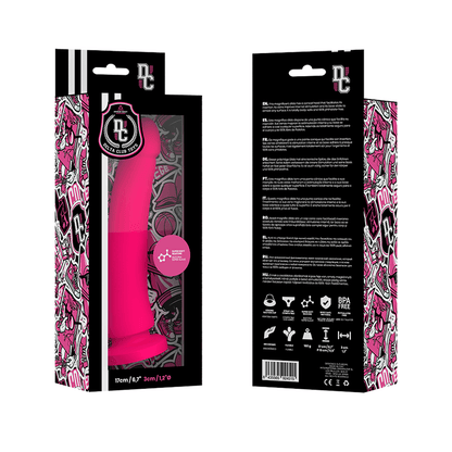 DELTA CLUB - TOYS DILDO MÉDICO ROSA SILICONE 17 CM -O- 3 CM - Sexshoptuga 