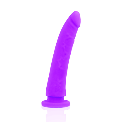 DELTA CLUB - TOYS LILAC DILDO MEDICAL SILICONE 17 CM -O- 3 CM - Sexshoptuga 