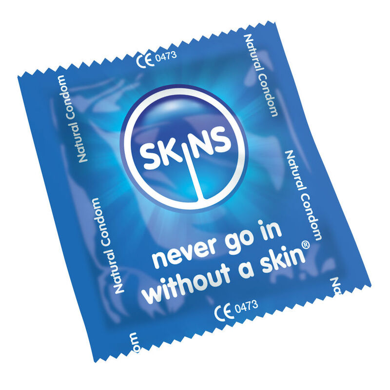 SKINS - CONDOM NATURAL BAG 500 - Sexshoptuga  Sexshoptuga 