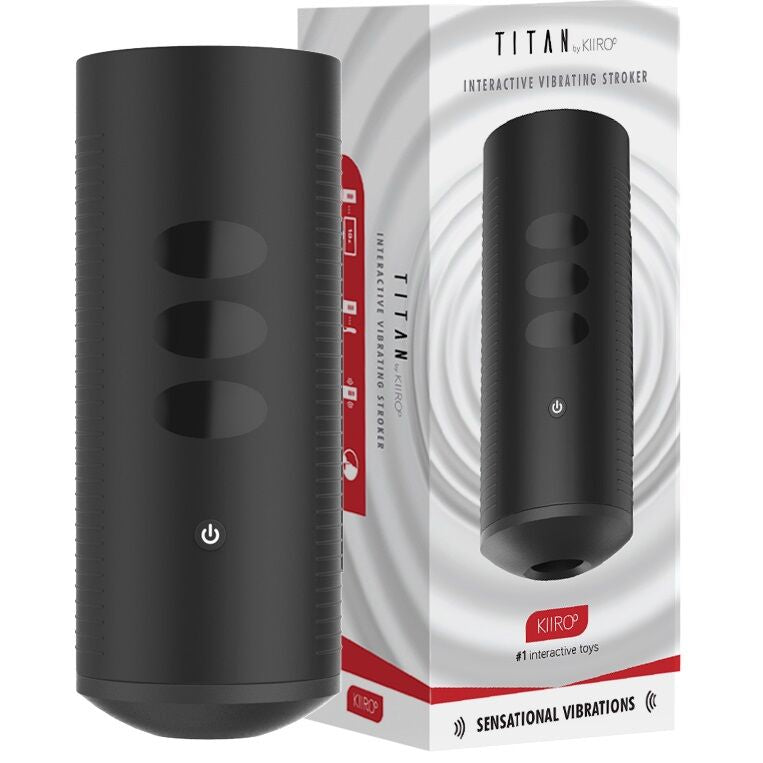 KIIROO - MASTURBADOR TECNOLÓGICO TITAN - Sexshoptuga  Sexshoptuga 