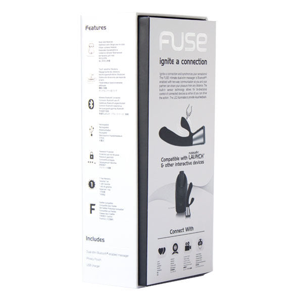 KIIROO - OHMIBOD FUSE APP CONTROLE REMOTO PRETO - Sexshoptuga  Sexshoptuga 