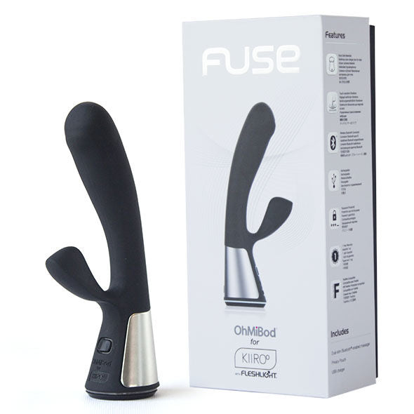 KIIROO - OHMIBOD FUSE APP CONTROLE REMOTO PRETO - Sexshoptuga 