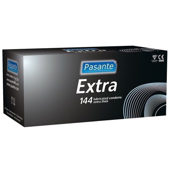 PASANTE - PRESERVATIVO EXTRA EXTRA GROSSO DE 144 UNIDADES - Sexshoptuga  Sexshoptuga 