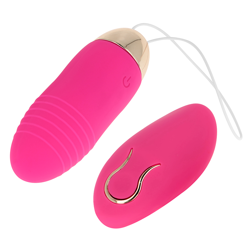 OHMAMA - OVO DE CONTROLE REMOTO 10 MODOS ROSA - Sexshoptuga  Sexshoptuga 