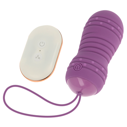 OHMAMA - OVO DE CONTROLE REMOTO 7 MODOS DE ROTAÇÃO LILÁS - Sexshoptuga 