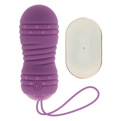 OHMAMA - OVO DE CONTROLE REMOTO 7 MODOS DE ROTAÇÃO LILÁS - Sexshoptuga 