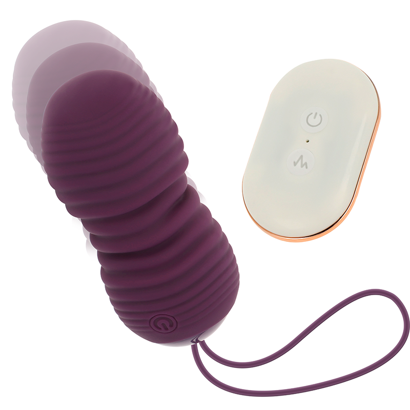 OHMAMA - OVO DE CONTROLE REMOTO 7 MODOS PARA CIMA E PARA BAIXO ROXO - Sexshoptuga 