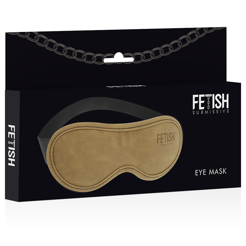 FETISH SUBMISSIVE ORIGEN - MSCARA DE COURO VEGANO COM FORRO DE NEOPRENE - Sexshoptuga  Sexshoptuga 