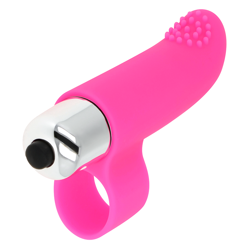 OHMAMA - DEDAL VIBRANTE TEXTURADO 8 CM - Sexshoptuga  Sexshoptuga 