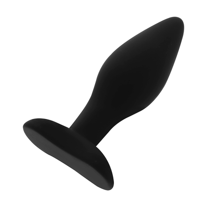 OHMAMA - PLUG ANAL DE SILICONE CLSSICO TAMANHO M 10,2 CM - Sexshoptuga 