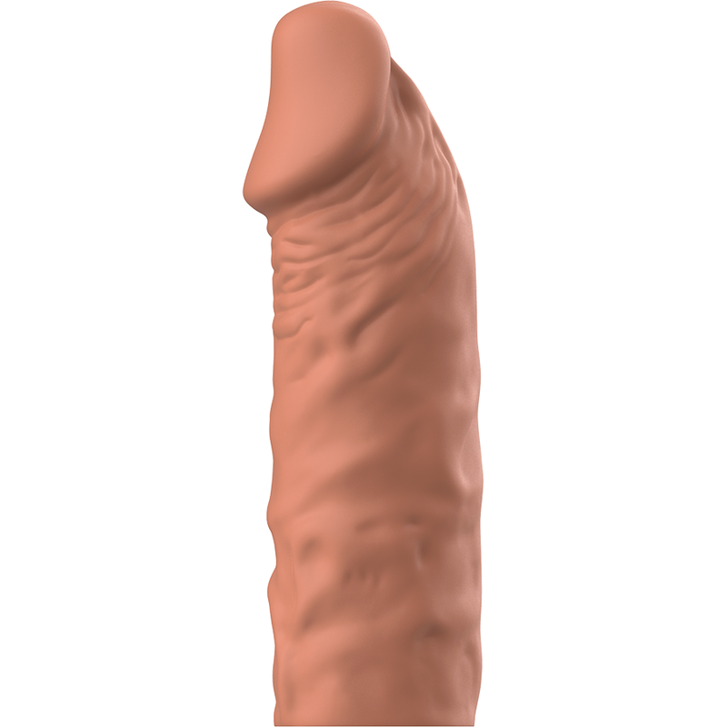 VIRILXL - EXTENSÃO DE PÊNIS DE SILICONE LÍQUIDO V5 MARROM - Sexshoptuga  Sexshoptuga 