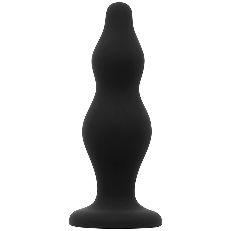 OHMAMA - PLUG ANAL DE SILICONE NIVELADO 12 CM - Sexshoptuga 