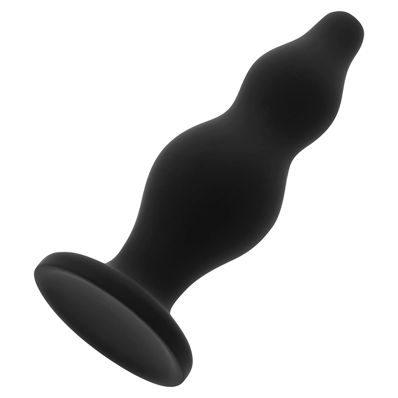 OHMAMA - PLUG ANAL DE SILICONE NIVELADO 12 CM - Sexshoptuga  Sexshoptuga 