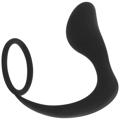 OHMAMA - PLUG ANAL DE SILICONE COM ANEL 10,5 CM - Sexshoptuga 