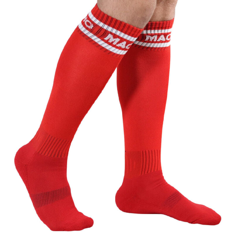 MACHO - CALCETINES LARGOS TALLA UNICA ROJO - Sexshoptuga  Sexshoptuga 