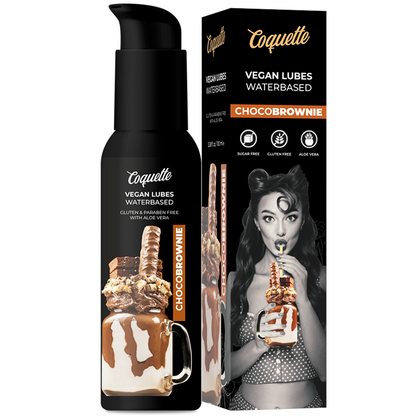 COQUETTE CHIC DESIRE - LUBRIFICANTE PREMIUM EXPERIENCE VEGAN CHOCOBROWNIE 100ML - Sexshoptuga 