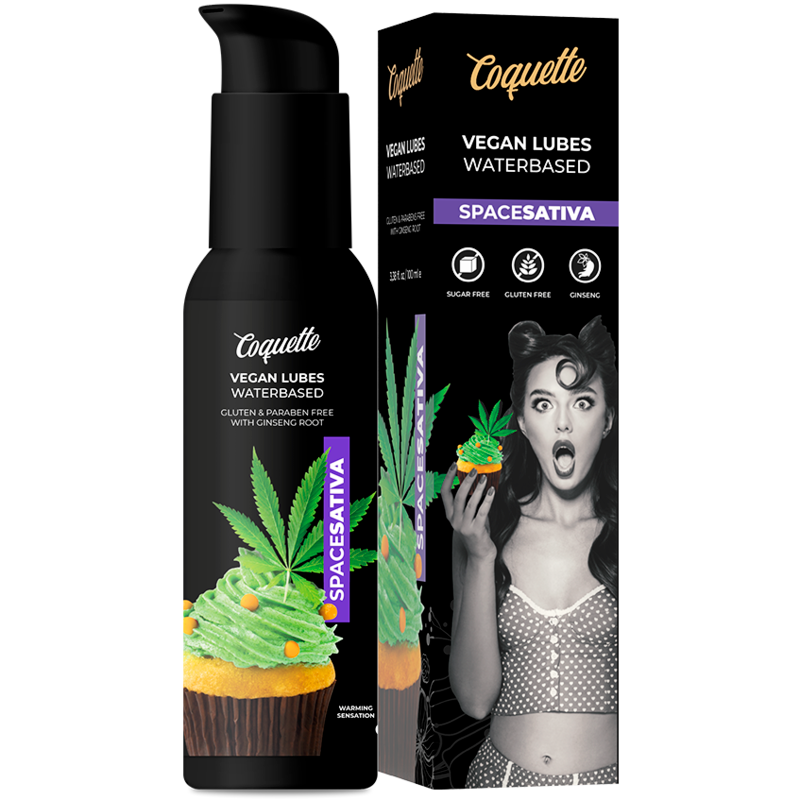 COQUETTE CHIC DESIRE - LUBRIFICANTE PREMIUM EXPERIENCE VEGAN SPACE SATIVA 100 ML - Sexshoptuga  Sexshoptuga 