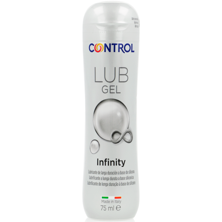 CONTROL - LUBRIFICANTE  BASE DE SILICONE INFINITY 75 ML - Sexshoptuga  Sexshoptuga 