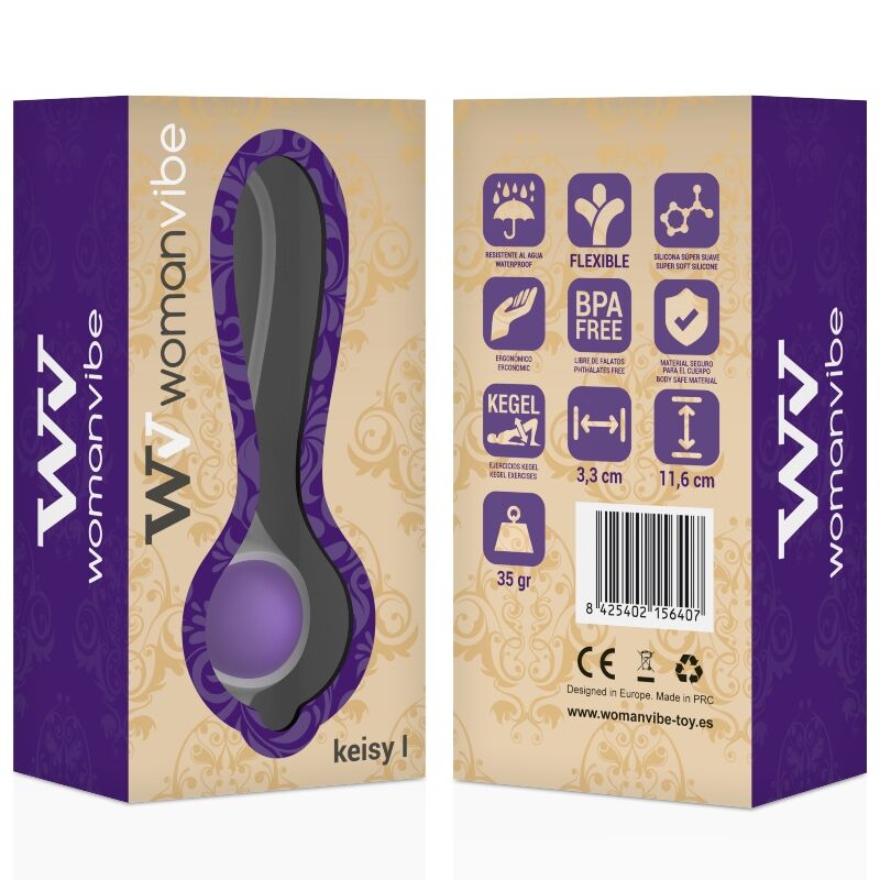 WOMANVIBE - KEISY I BALL GEISHA SILICONE - Sexshoptuga  Sexshoptuga 