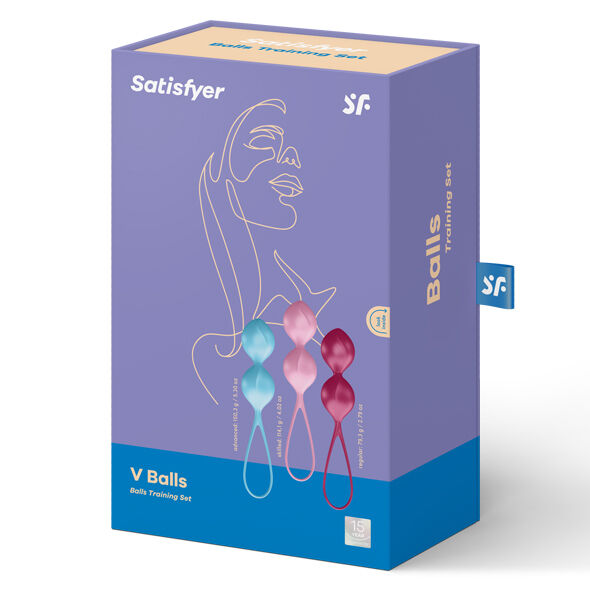 SATISFYER - CONJUNTO DE TREINO LOVEBALLS 2 - Sexshoptuga  Sexshoptuga 