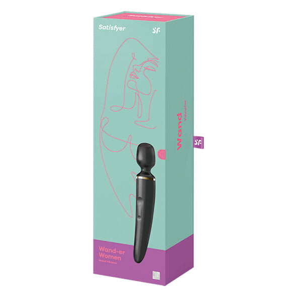 SATISFYER - WANDER MULHER PRETO - Sexshoptuga  Sexshoptuga 