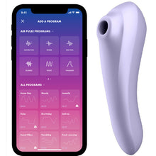 SATISFYER - VIBRADOR DE PULSO DE AR DUAL PLEASURE MALVA - Sexshoptuga 