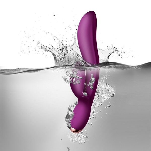 ROCKS-OFF - D UM VIBRADOR SUBMERSÍVEL RECARREGVEL - LILAC - Sexshoptuga  Sexshoptuga 