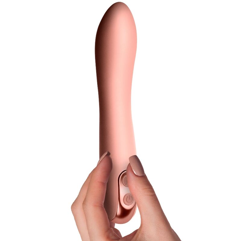 ROCKS-OFF - VIBRADOR RECARREGVEL GIAMO ROSA - Sexshoptuga 