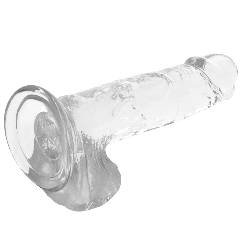 X RAY - ARNÊS + DILDO TRANSPARENTE COM BOLAS 20 CM -O- 4.5 CM Sexshoptuga 