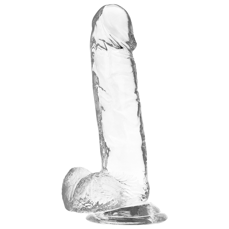 X RAY - ARNÊS + DILDO TRANSPARENTE COM BOLAS 20 CM -O- 4.5 CM Sexshoptuga 