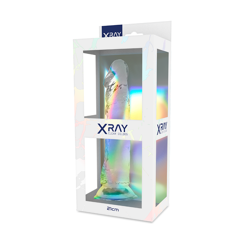 X RAY - ARNÊS + DILDO TRANSPARENTE 21 CM -O- 4 CM Sexshoptuga 