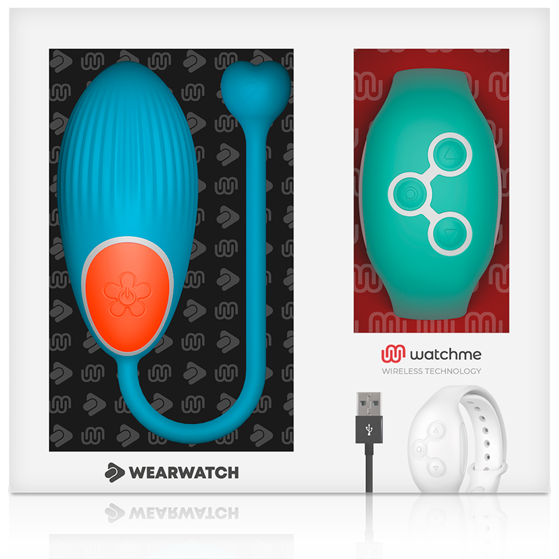 WEARWATCH - TECNOLOGIA WATCHME CONTROLE REMOTO OVO AZUL / AQUAMARINE - Sexshoptuga  Sexshoptuga 