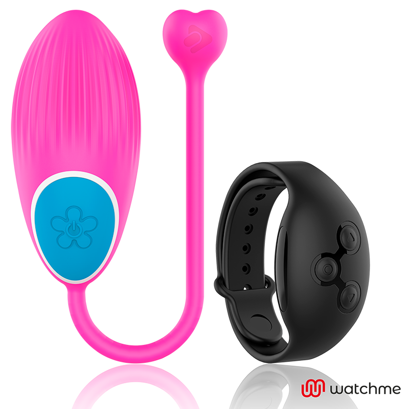 WEARWATCH - TECNOLOGIA WATCHME CONTROLE REMOTO OVO FÚCSIA / JATO - Sexshoptuga 