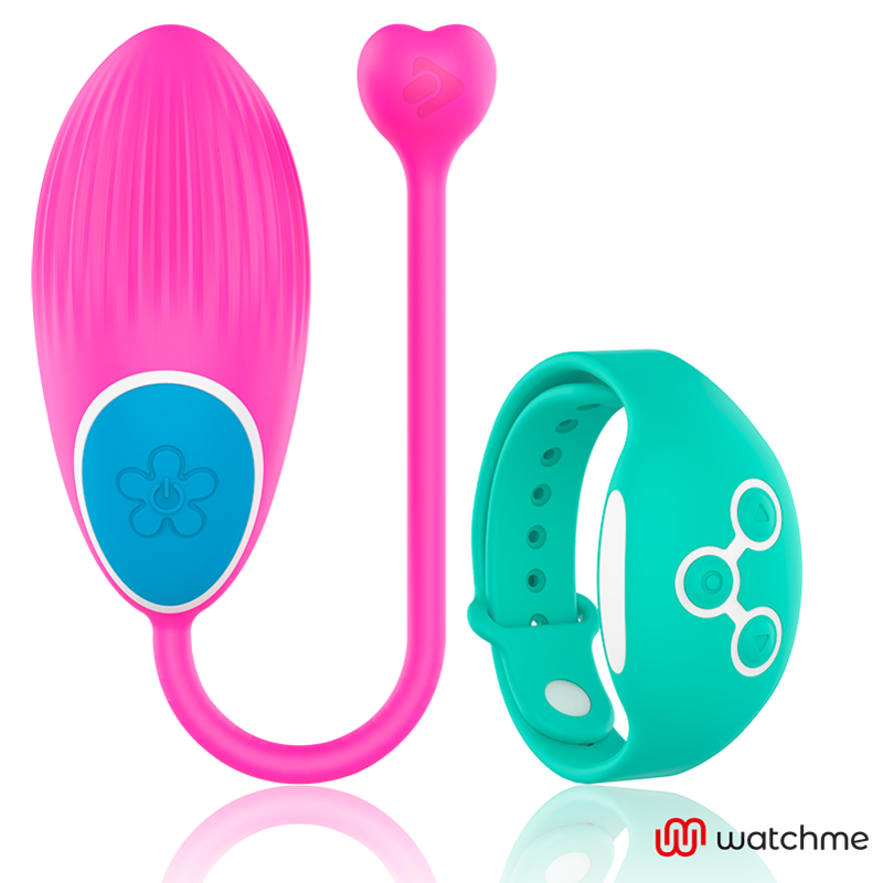 WEARWATCH - TECNOLOGIA WATCHME CONTROLE REMOTO OVO FÚCSIA / ÁGUA DO MAR - Sexshoptuga  Sexshoptuga 