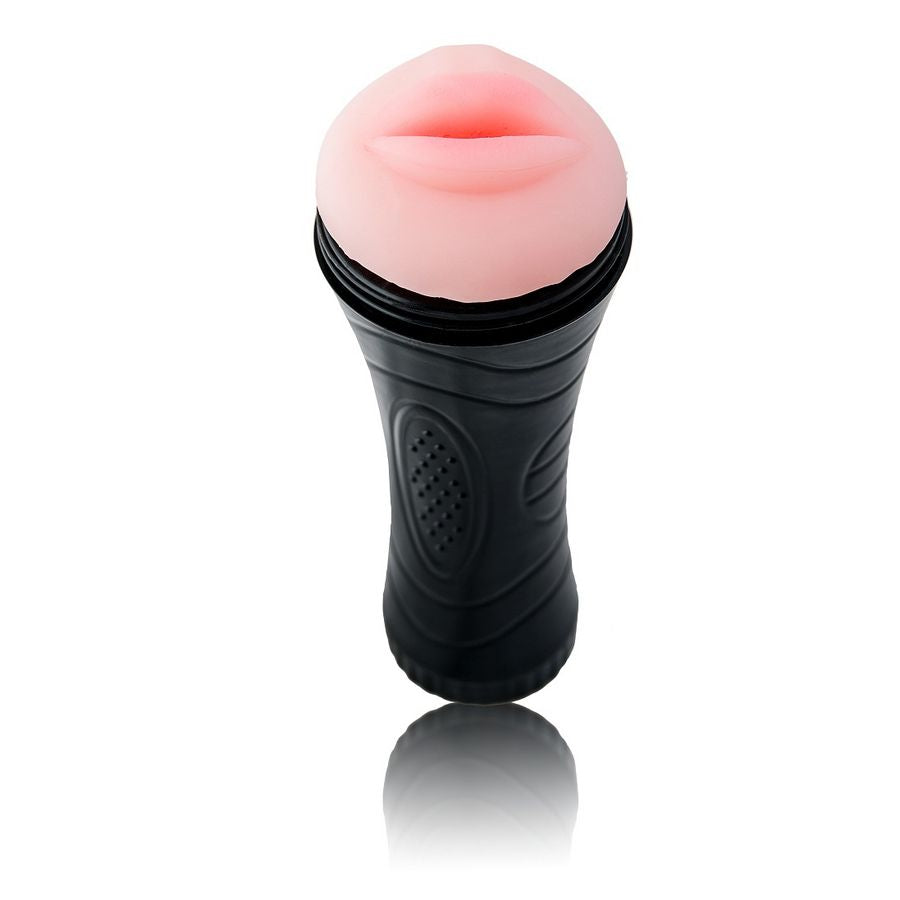 BAILE - MASTURBADOR BOCA COM VIBRADOR 7 RITMOS - Sexshoptuga  Sexshoptuga 