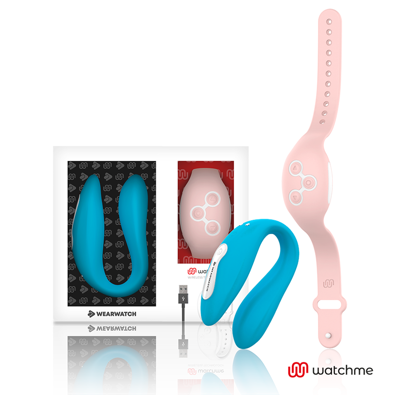 WEARWATCH - VIBRADOR WATCHME DUAL TECHNOLOGY INDIGO / ROSA - Sexshoptuga 