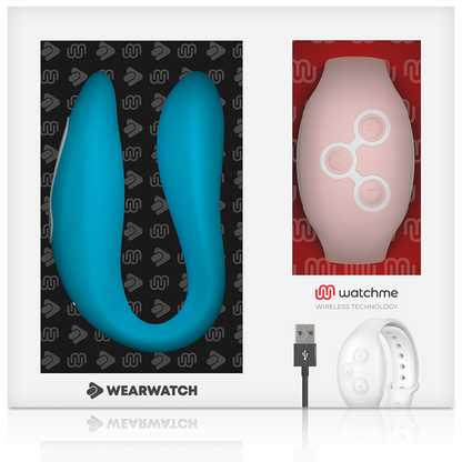 WEARWATCH - VIBRADOR WATCHME DUAL TECHNOLOGY INDIGO / ROSA - Sexshoptuga 