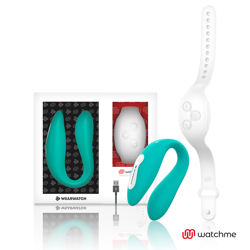 WEARWATCH - VIBRADOR WATCHME DE TECNOLOGIA DUPLA ÁGUA DO MAR / NEVE - Sexshoptuga 