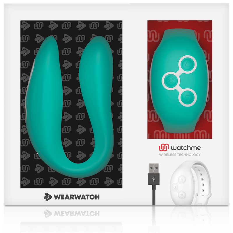 WEARWATCH - VIBRADOR DUAL TECHNOLOGY WATCHME VERDE CLARO - Sexshoptuga 