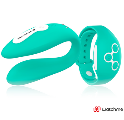 WEARWATCH - VIBRADOR DUAL TECHNOLOGY WATCHME VERDE CLARO - Sexshoptuga 